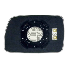 Дзеркальний елемент KIA Picanto I (04-07) правий асферичний з обігрівом