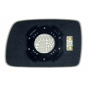 Елемент дзеркала заднього огляду KIA Picanto I (04-07) правий сферичний з обігрівом