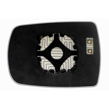 Елемент дзеркала заднього огляду KIA Carnival II (06- ) правий асферичний з обігрівом