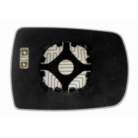 Дзеркальний елемент KIA Carnival II (06- ) лівий асферичний з обігрівом