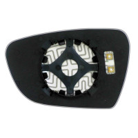 Дзеркальний елемент KIA Ceed II (12- ) правий асферичний з обігрівом