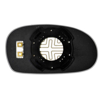 Елемент дзеркала заднього огляду KIA Sephia II (98-04) лівий асферичний з обігрівом