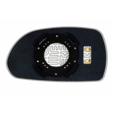 Зеркальный элемент KIA Spectra (01-11) правый сферический с обогревом