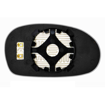 Елемент дзеркала заднього огляду KIA Rio I (00-05) лівий асферичний з обігрівом Елемент дзеркала заднього огляду KIA Rio I (00-05) лівий асферичний з обігрівом