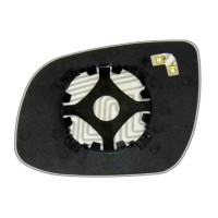 Зеркальный элемент KIA Rio III Restailing (07-11) правый асферический с обогревом