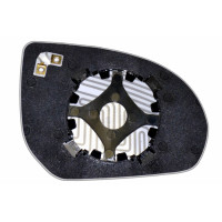 Дзеркальний елемент KIA Rio IV (11- ) лівий асферичний з обігрівом