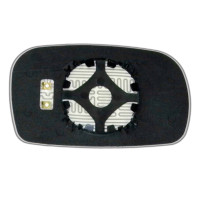 Дзеркальний елемент KIA Sportage I (94-04) лівий асферичний з обігрівом