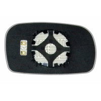 Дзеркальний елемент KIA Sportage I (94-04) лівий сферичний з обігрівом