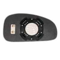 Дзеркальний елемент KIA Optima I (00-05) лівий сферичний з обігрівом