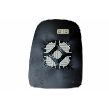 Зеркальный элемент KIA Bongo III (12- ) правый сферический с обогревом Зеркальный элемент KIA Bongo III (12- ) правый сферический с обогревом