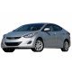 Лобовые, ветровые, боковые, зеркала, стекла, элементы, вкладыши для KIA Elantra (01-11)