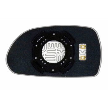 Зеркальный элемент KIA Elantra (01-11) правый сферический с обогревом