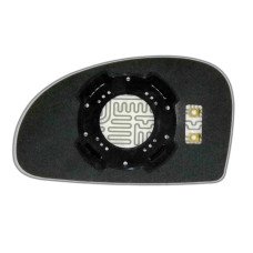 Дзеркальний елемент KIA Cerato I (04-08) правий асферичний з обігрівом