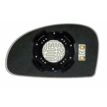 Зеркальный элемент KIA Cerato I (04-08) правый сферический с обогревом