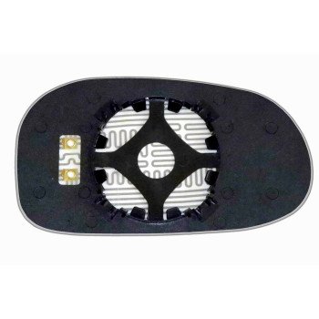 Елемент дзеркала заднього огляду KIA Credos (96-98) лівий асферичний з обігрівом