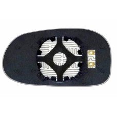 Зеркальный элемент KIA Credos (96-98) правый сферический с обогревом