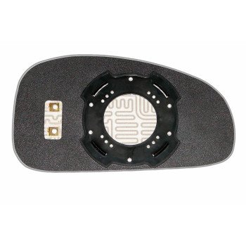 Елемент дзеркала заднього огляду KIA Magentis I (01-05) лівий асферичний з обігрівом