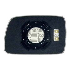 Дзеркальний елемент KIA Picanto I (04-07) правий асферичний з обігрівом