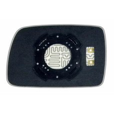 Дзеркальний елемент KIA Picanto I (04-07) правий сферичний з обігрівом