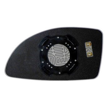 Зеркальный элемент KIA Opirus (03-10) правый асферический с обогревом