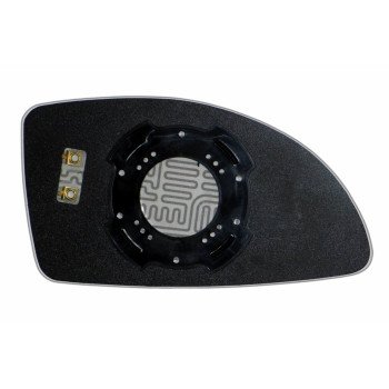 Зеркальный элемент KIA Opirus (03-10) левый сферический с обогревом