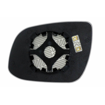 Зеркальный элемент KIA Ceed I (10-12) правый сферический голубой с обогревом