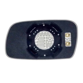 Зеркальный элемент KIA Sephia I (93-99) правый асферический с обогревом