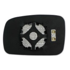 Дзеркальний елемент KIA Sorento I (02-06) правий асферичний з обігрівом