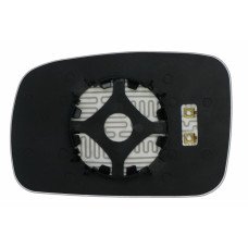 Дзеркальний елемент KIA Sorento I (02-06) правий сферичний з обігрівом