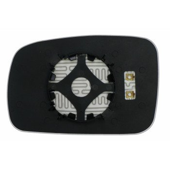 Зеркальный элемент KIA Sorento I (02-06) правый сферический с обогревом