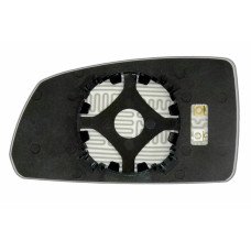 Зеркальный элемент KIA Rio II (05-07) правый сферический с обогревом