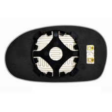 Дзеркальний елемент KIA Rio I (00-05) правий асферичний з обігрівом