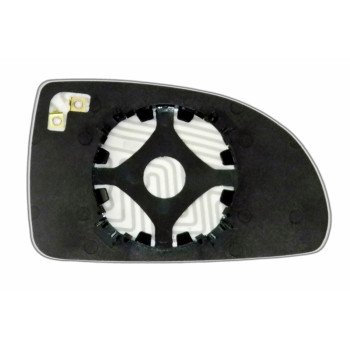 Зеркальный элемент KIA Rio III (07-11) левый асферический с обогревом