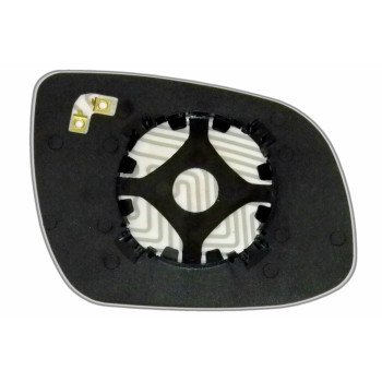 Зеркальный элемент KIA Rio III Restailing (07-11) левый асферический с обогревом