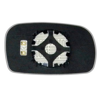 Зеркальный элемент KIA Sportage I (94-04) левый асферический с обогревом