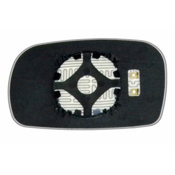 Зеркальный элемент KIA Sportage I (94-04) правый сферический с обогревом