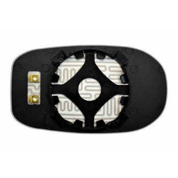 Елемент дзеркала заднього огляду LANCIA Thesis (01-09) основний сферичний голубий з обігрівом