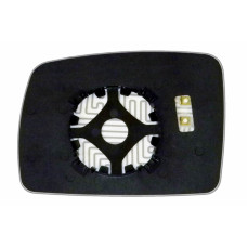 Дзеркальний елемент LAND ROVER Range Rover III (01-12) правий сферичний голубий з обігрівом