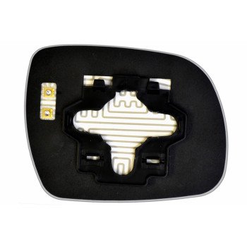 Зеркальный элемент LEXUS RX II (03-09) левый асферический с обогревом