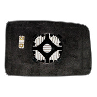 Зеркальный элемент LINCOLN Navigator II (03-06) левый сферический с обогревом