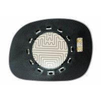 Дзеркальний елемент LINCOLN Navigator I (97-03) правий сферичний з обігрівом