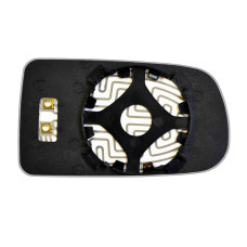 Зеркальный элемент MAZDA Familia (94-98) левый асферический с обогревом