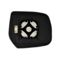 Дзеркальний елемент MAZDA BT-50 (06-11) лівий асферичний з обігрівом