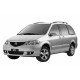 Лобовые, ветровые, боковые, зеркала, стекла, элементы, вкладыши для MAZDA MPV II (99-06)