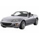 Лобовые, ветровые, боковые, зеркала, стекла, элементы, вкладыши для MAZDA Mx-5 (05- )