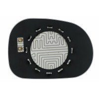 Дзеркальний елемент MERCEDES M-klasse W163 (01-03) лівий асферичний з обігрівом