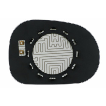 Елемент дзеркала заднього огляду MERCEDES M-klasse W163 (01-03) лівий асферичний з обігрівом