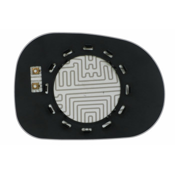 Елемент дзеркала заднього огляду MERCEDES M-klasse W163 (01-03) лівий асферичний голубий з обігрівом Елемент дзеркала заднього огляду MERCEDES M-klasse W163 (01-03) лівий асферичний голубий з обігрівом