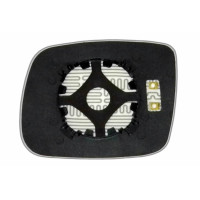 Дзеркальний елемент MERCEDES Vaneo (01-05) правий асферичний з обігрівом