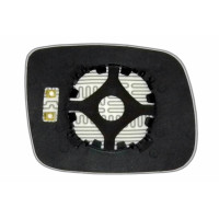 Дзеркальний елемент MERCEDES Vaneo (01-05) лівий асферичний з обігрівом